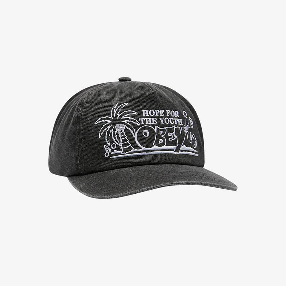 OBEY Hope Pigment 5P Cap - Pigment Black