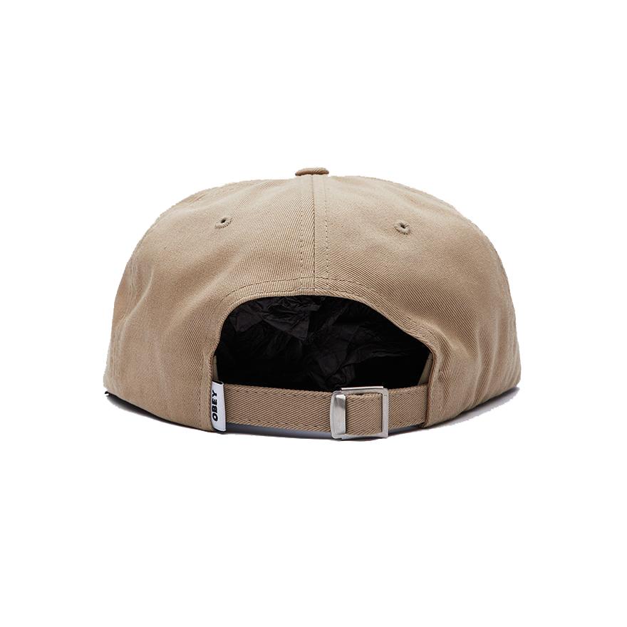 OBEY Icon Face 6 Panel Strapback - Dull Blue