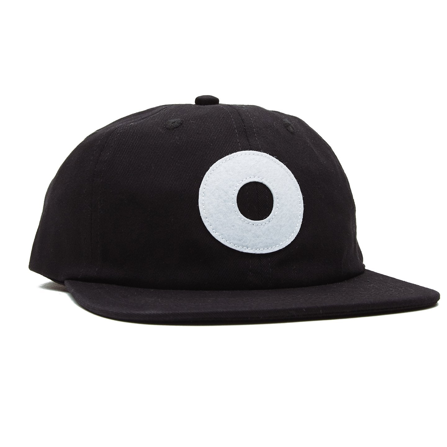 OBEY Block 6 Panel Strapback - Black