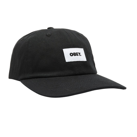 OBEY Bold Label Organic 6 Panel Strapback