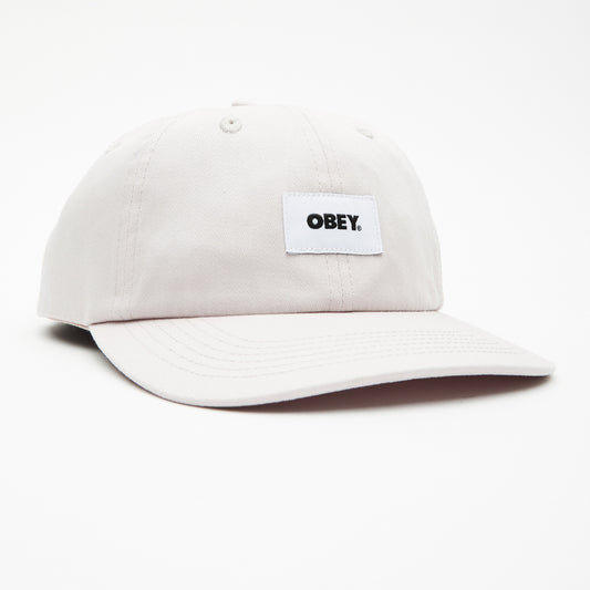 OBEY Bold Label Organic 6 Panel Strapback