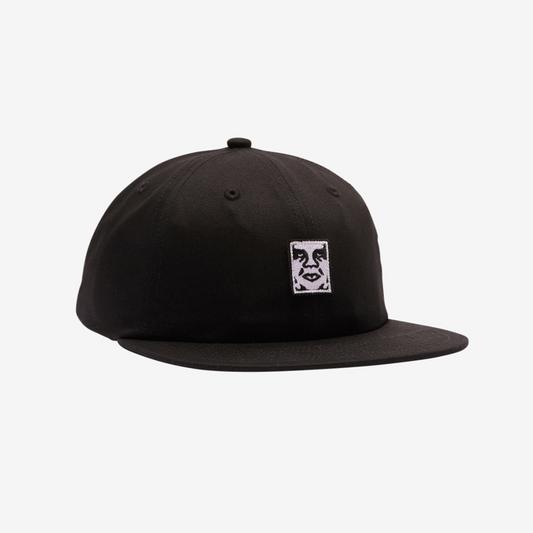 OBEY Icon Patch Panel Strapback - Black