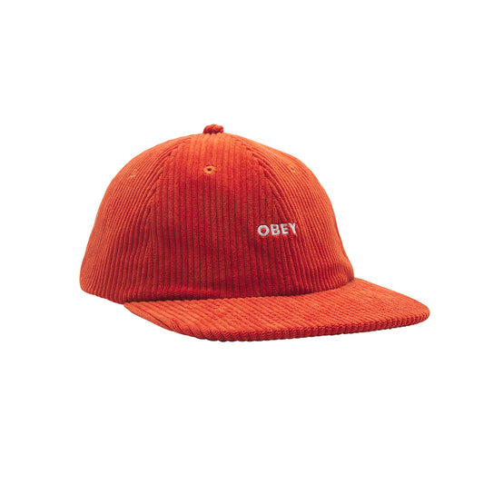 OBEY Bold Cord 6 Panel Strapback