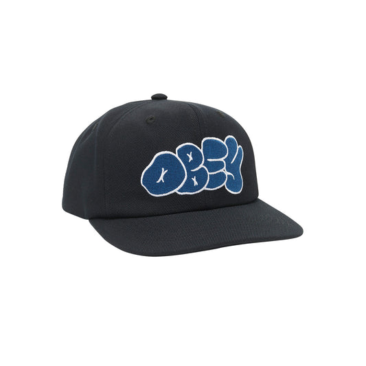 OBEY Scribbles 6 Panel Snapback