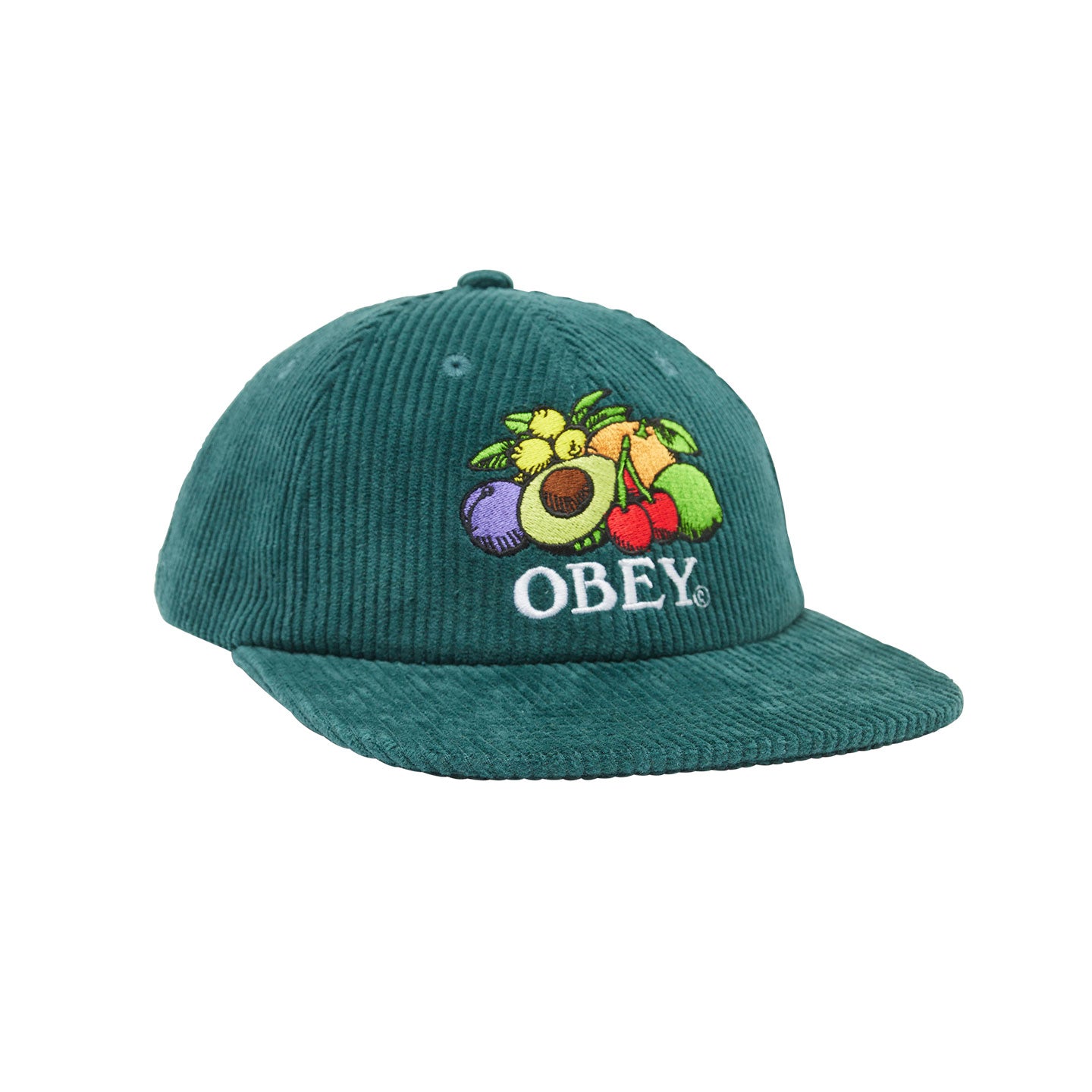 OBEY Fruits 6 Panel Snapback - Dark Cedar