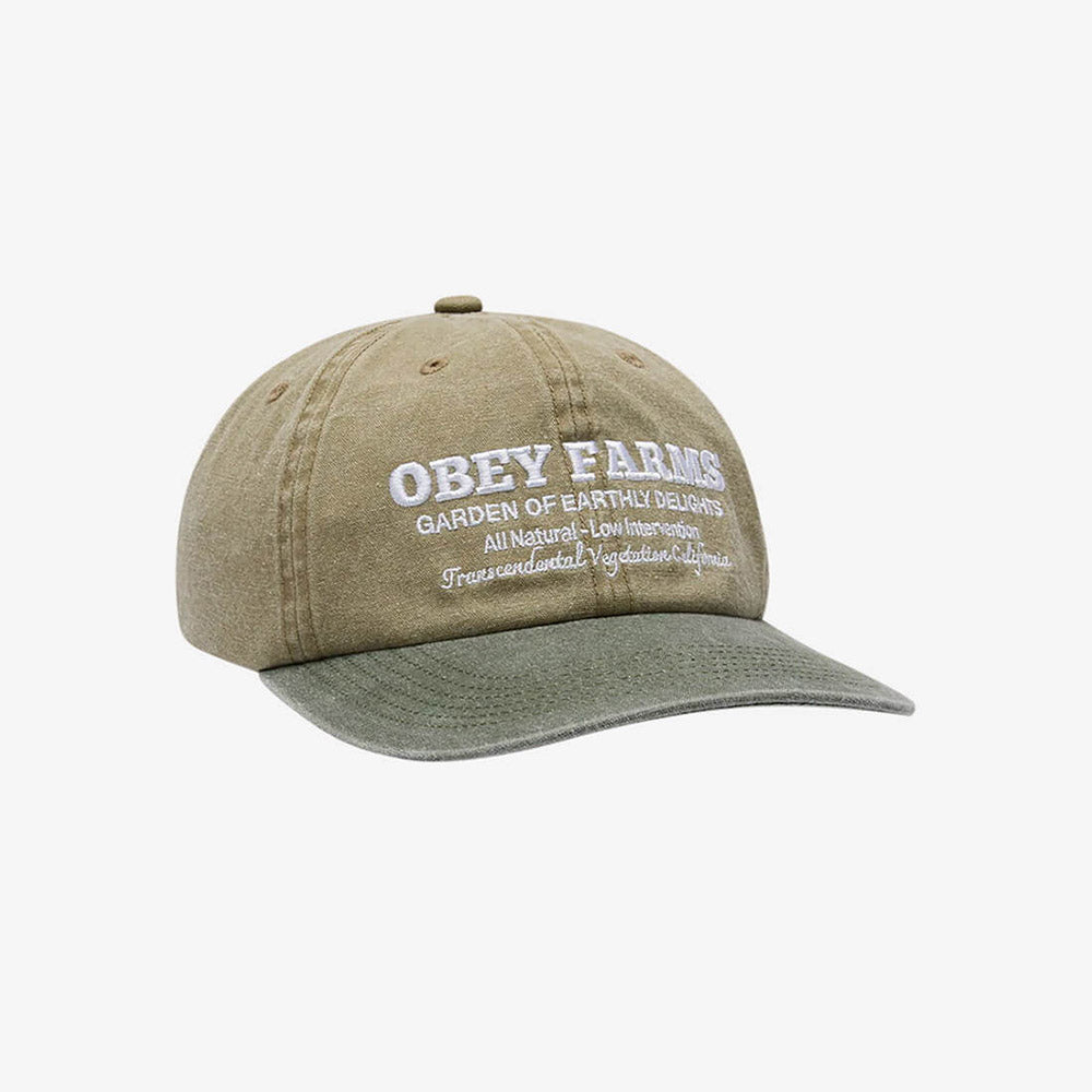 OBEY Farms Pigment Strapback Cap