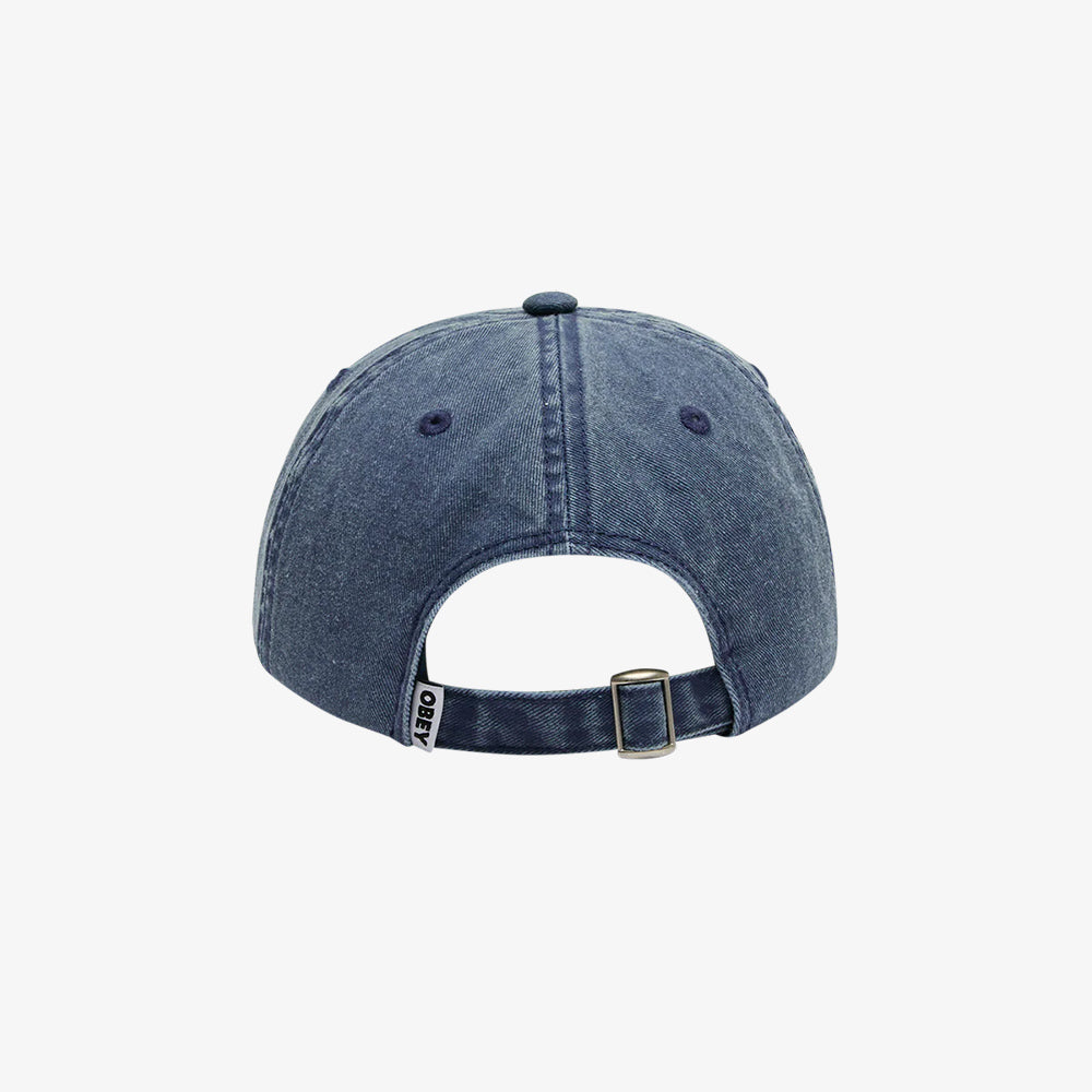 OBEY Slanted 6P Snapback - Pigment Navy