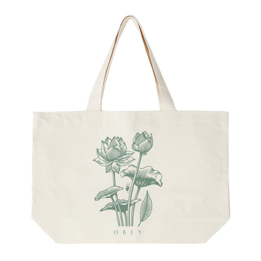 OBEY Lotus Spider Tote Bag