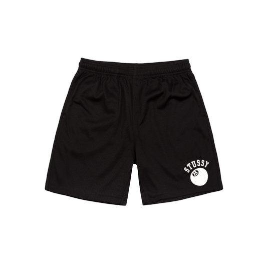Stüssy 8-Ball Mesh Short - Black