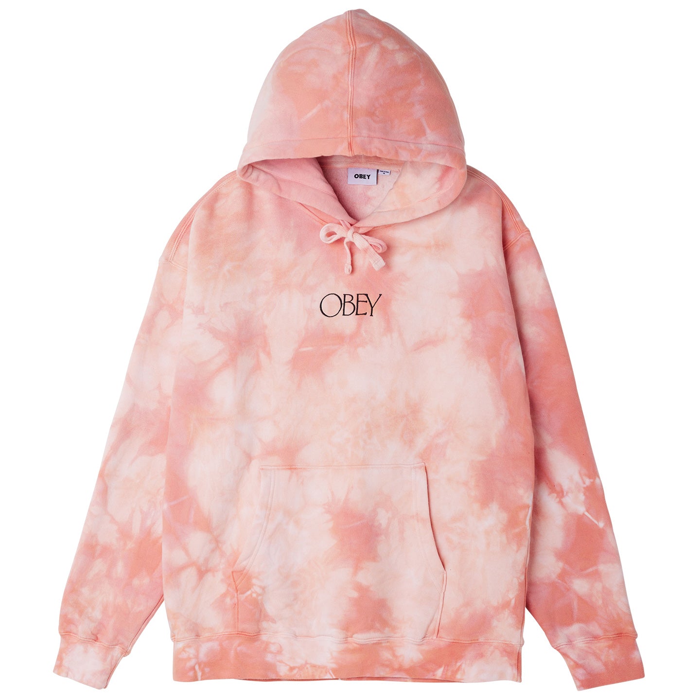 OBEY Unlimited Tie Dye Hoodie - Copper Coin