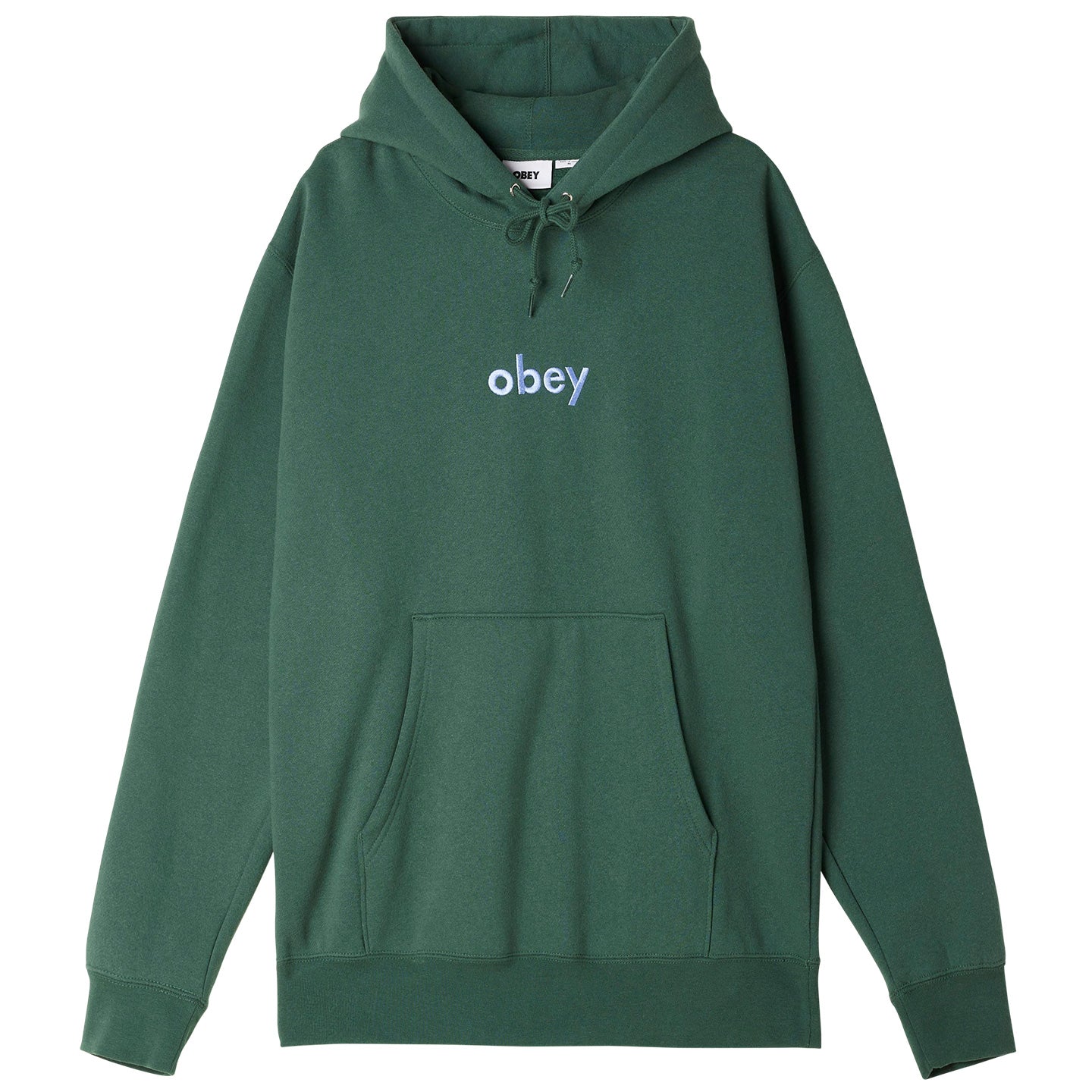 OBEY Lowercase Hoodie - Dark Cedar