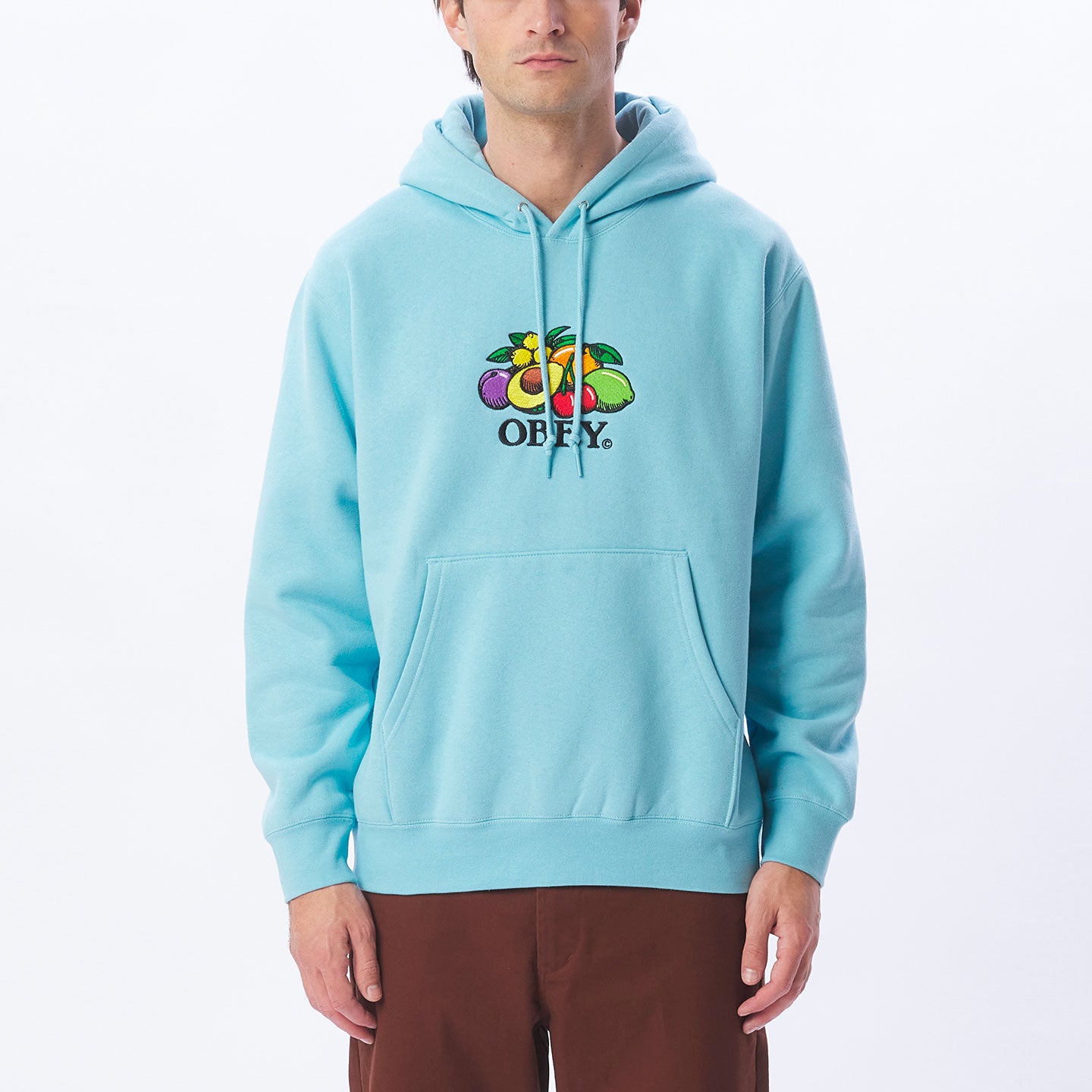 OBEY Basket Hoodie - Sky Blue