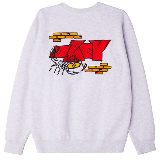 OBEY Brick By Brick Crew Sweatshirt