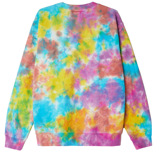 OBEY Mini Bold Recycled Tie Dye Sweatshirt