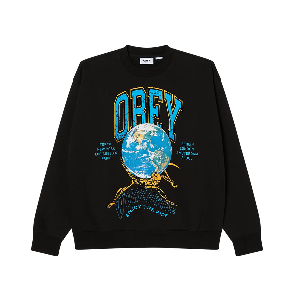 Obey Enjoy The Ride Sweat - Black