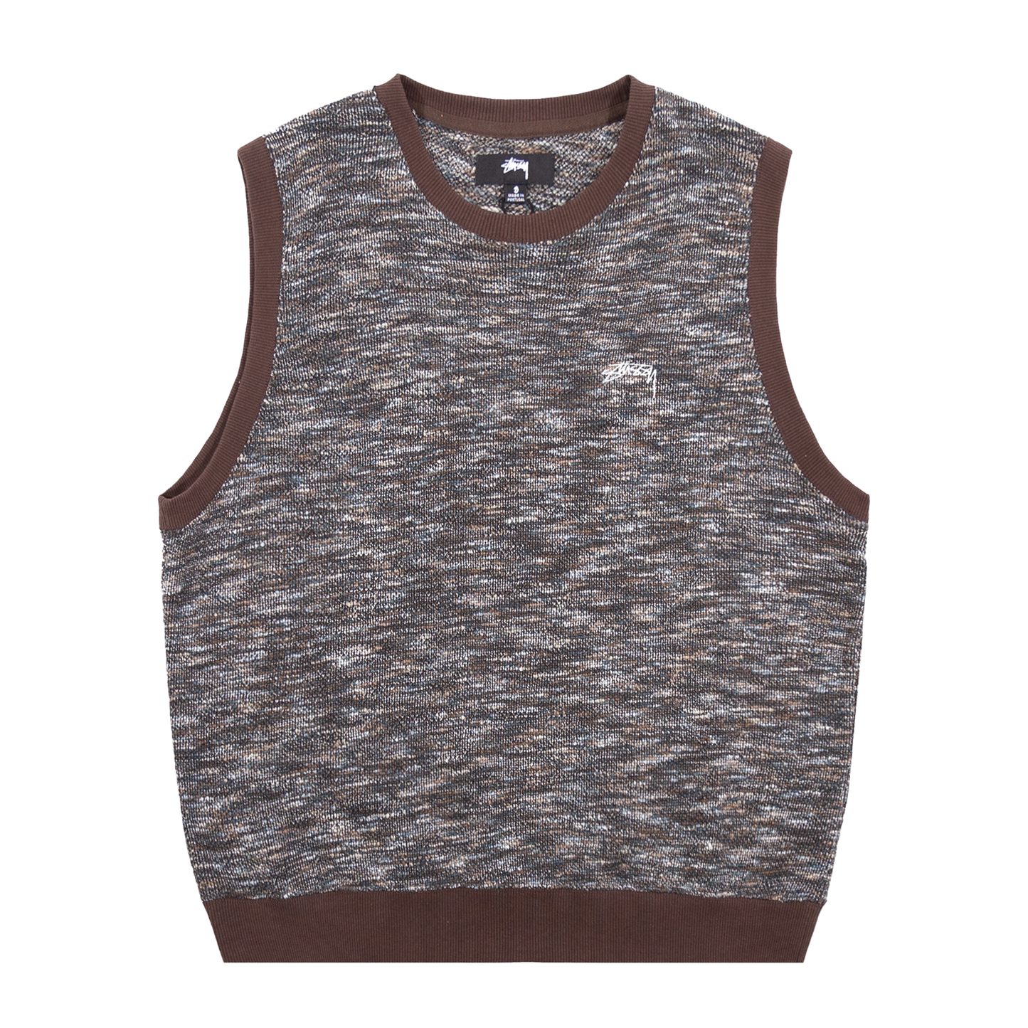 Stüssy Marled Knit Vest - Multi
