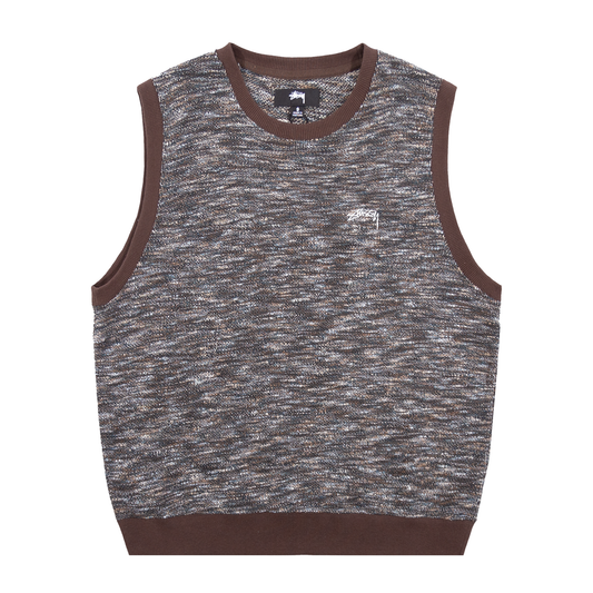 Stüssy Marled Knit Vest - Multi