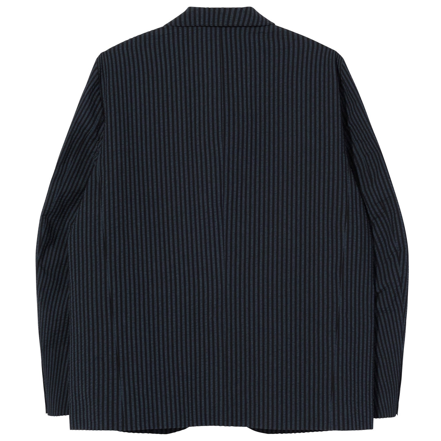 Stüssy Stripe Seersucker Sport Coat - Blue