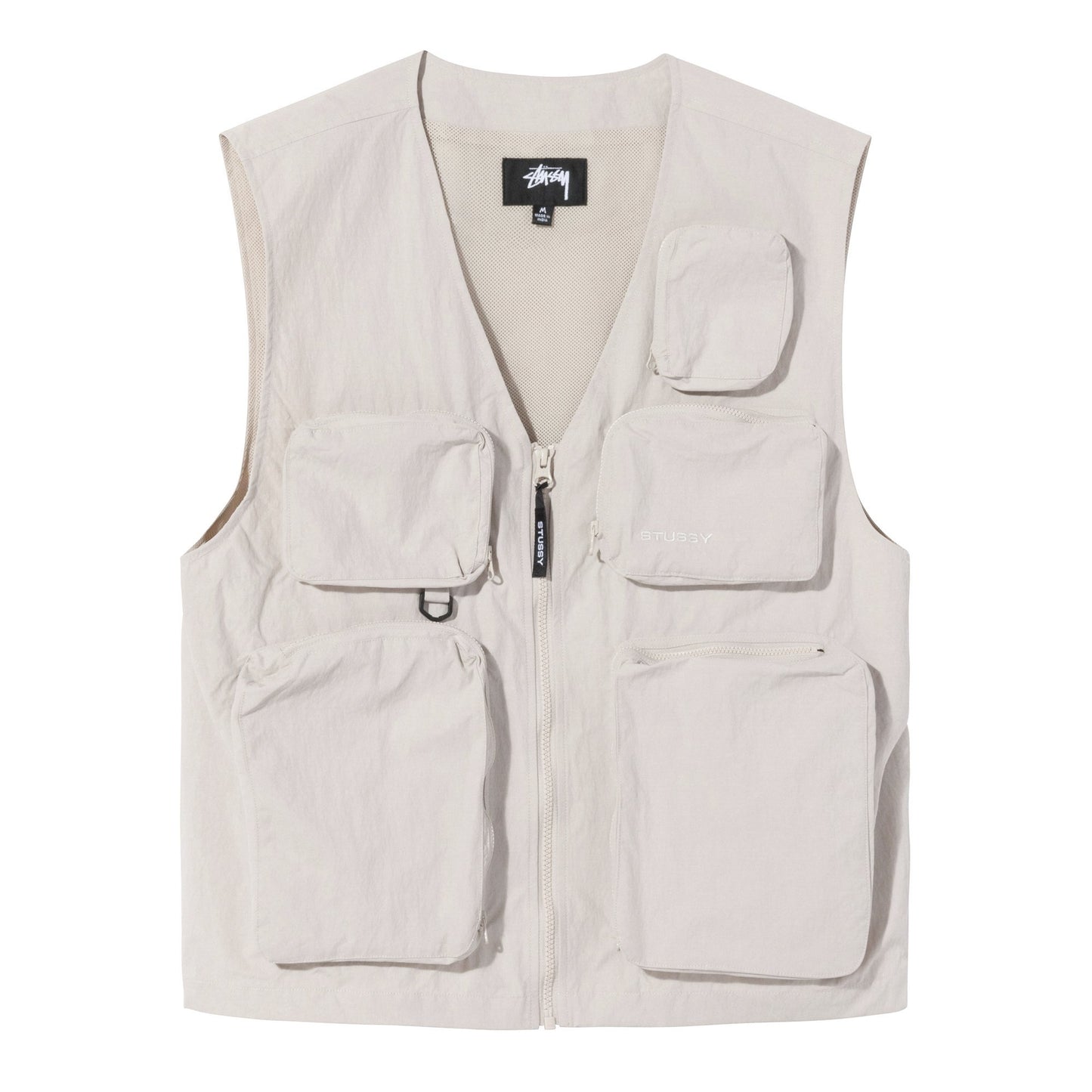 Stüssy Nylon Approach Vest - Stone