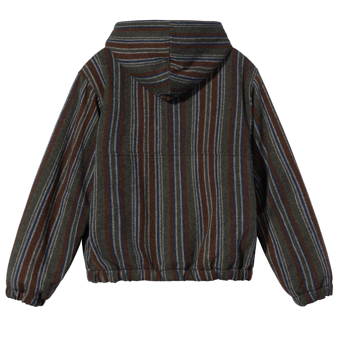 Stüssy Wool Stripe Work Jacket - Olive