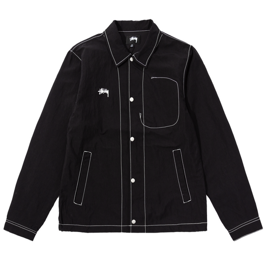 Stüssy Nylon Folsom Jacket - Black