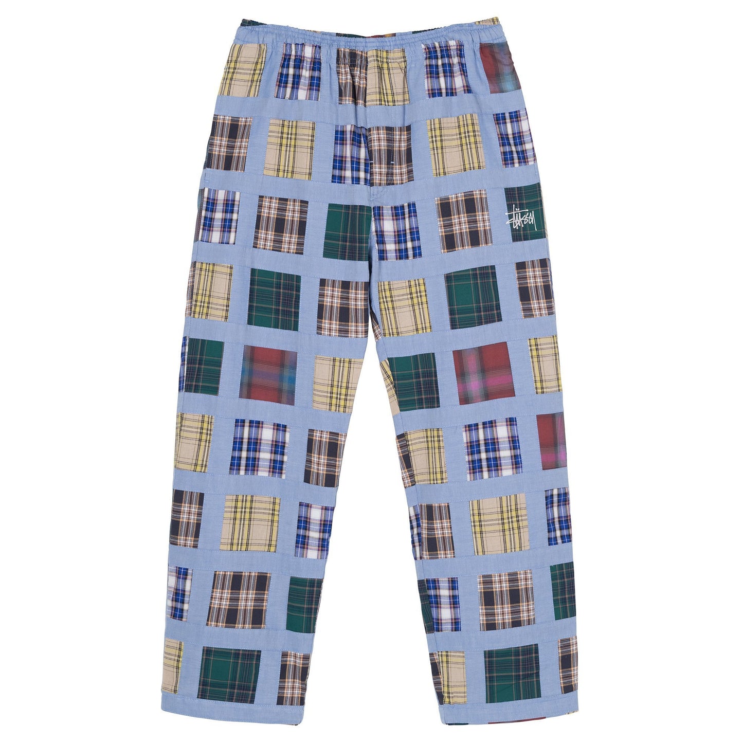 Stüssy Madras Patchwork Printed Pant - Plaid