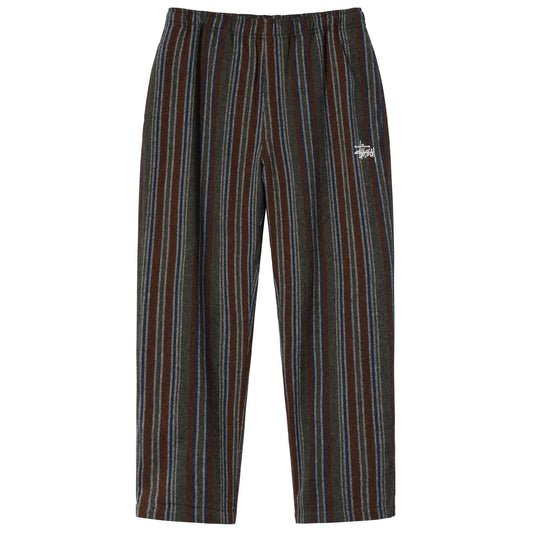 Stüssy Wool Stripe Work Pant - Olive