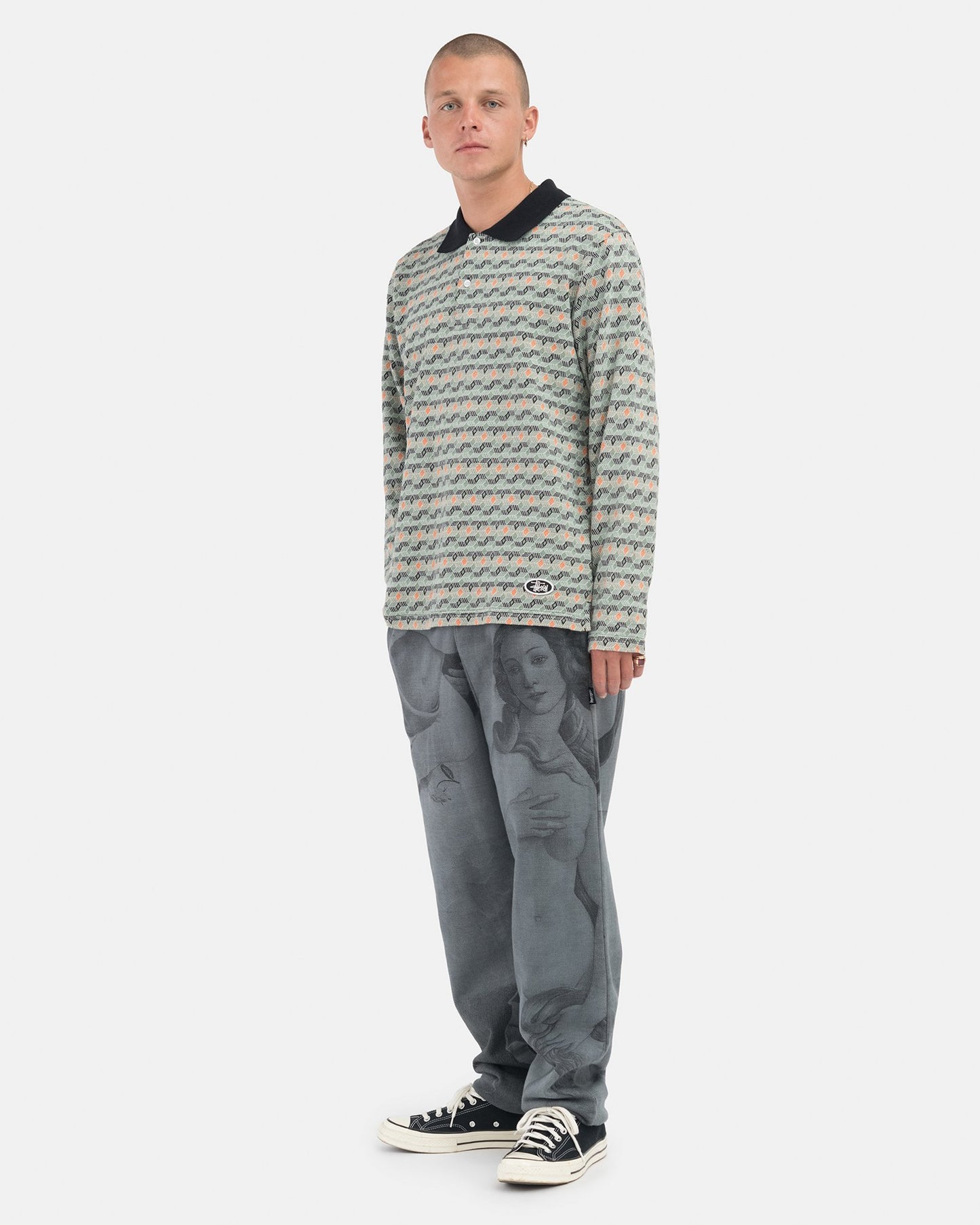 Stüssy Dyed Venus Sweatpant - Black
