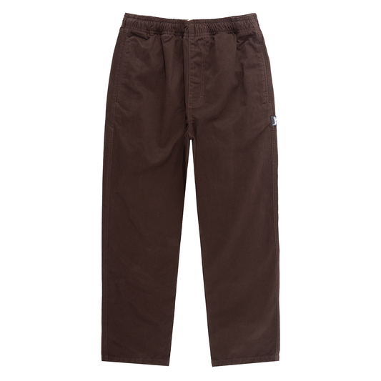 Stüssy Brushed Beach Pant - Espresso