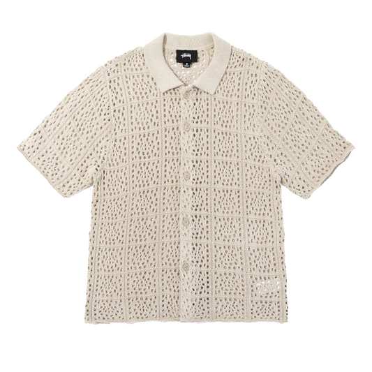 Stüssy Crochet Shirt - Natural