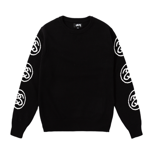 Stüssy SS-Link Sweater - Black