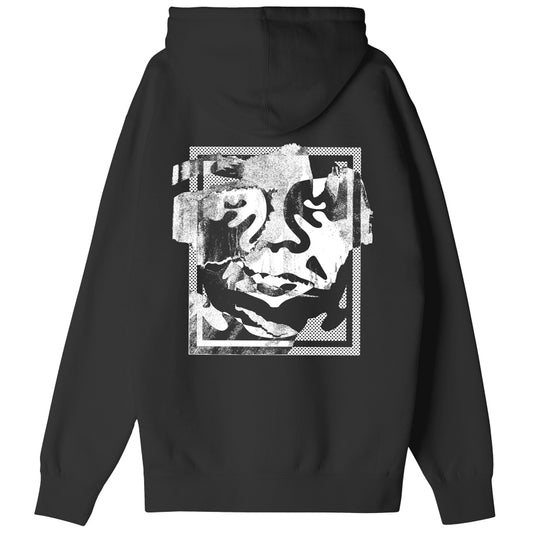 OBEY Torn Icon Face Hoodie