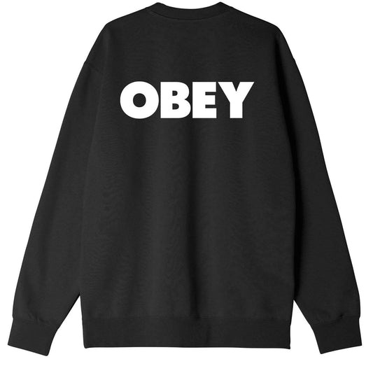 OBEY Bold Crew Sweat - Black