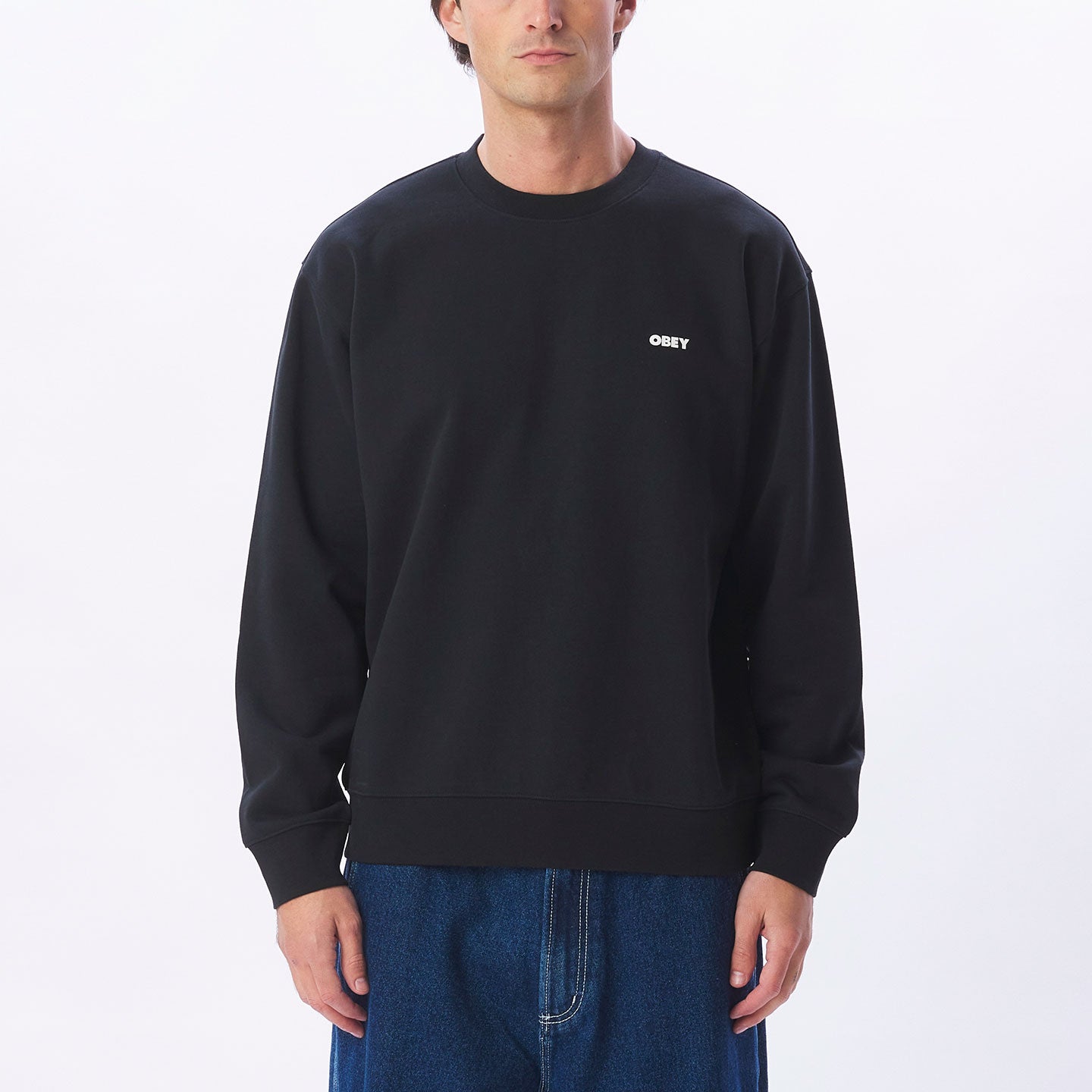 OBEY Bold Crew Sweat - Black
