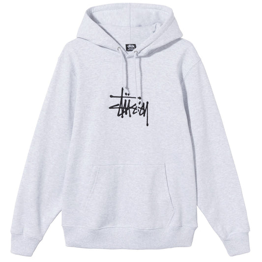 Stüssy Basic Stüssy Embroidered Hoodie - Black