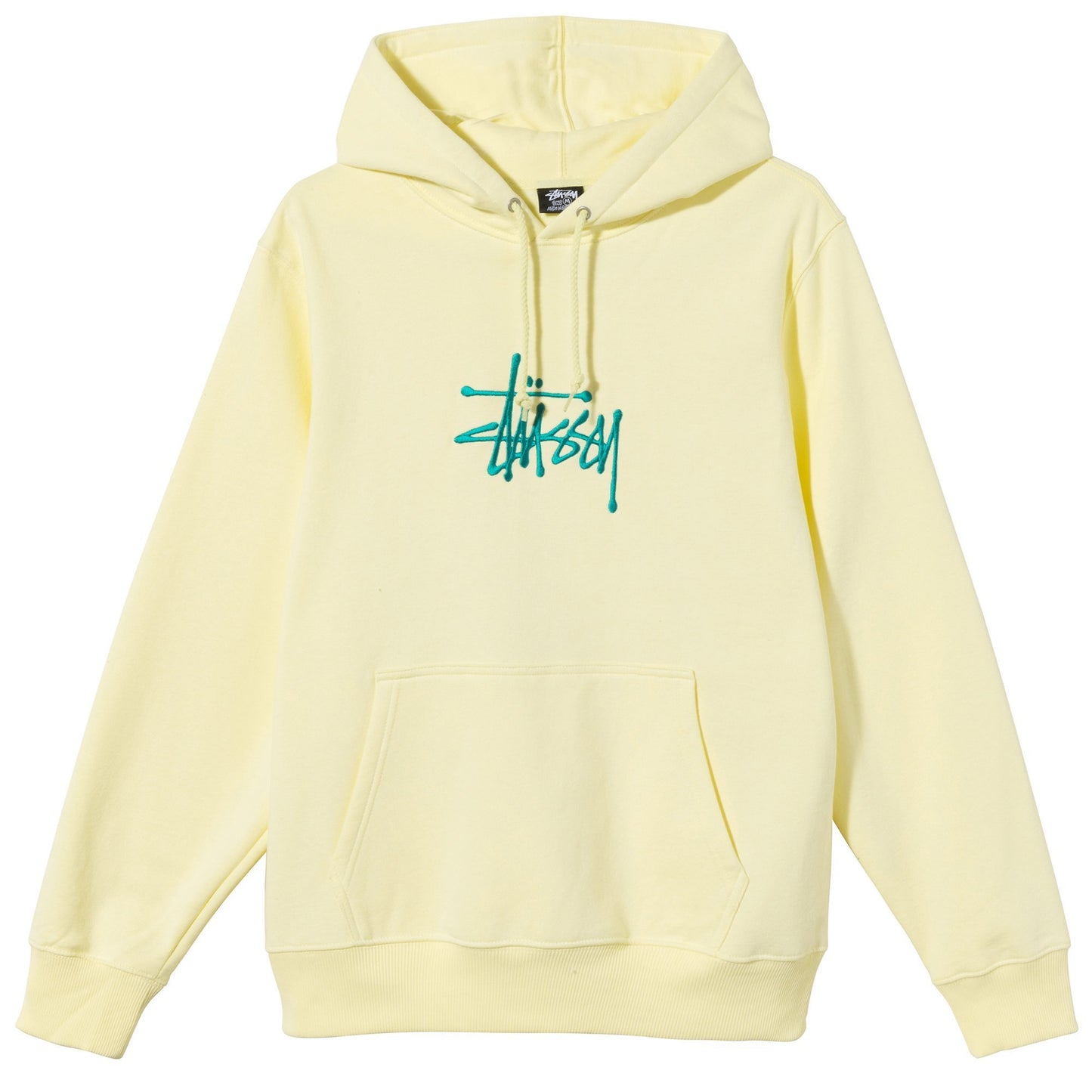 Stüssy Basic Stüssy Embroidered Hoodie - Black