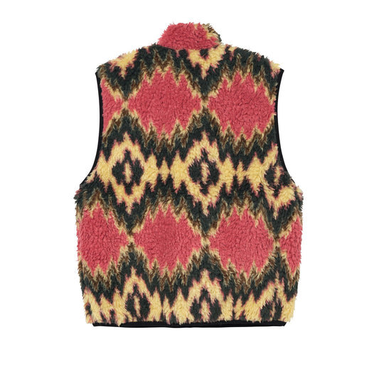 Stüssy Fillmore Sherpa Vest - Mustard