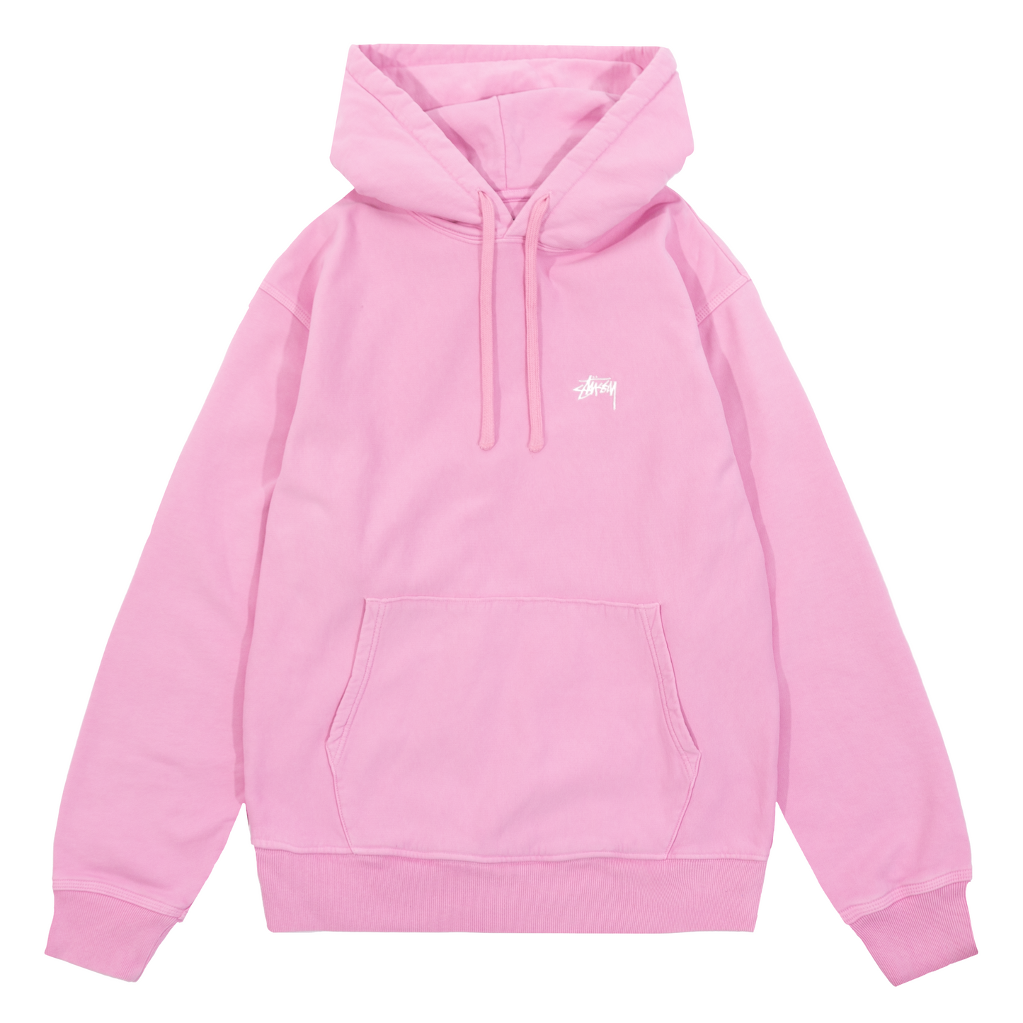 Stüssy Smooth Stock Logo Hoodie - Pink
