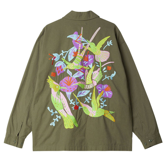 OBEY Contrast Shirt Jacket