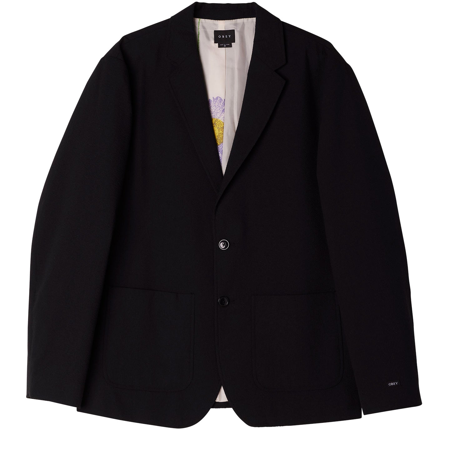 OBEY Harper Suit Jacket - Black