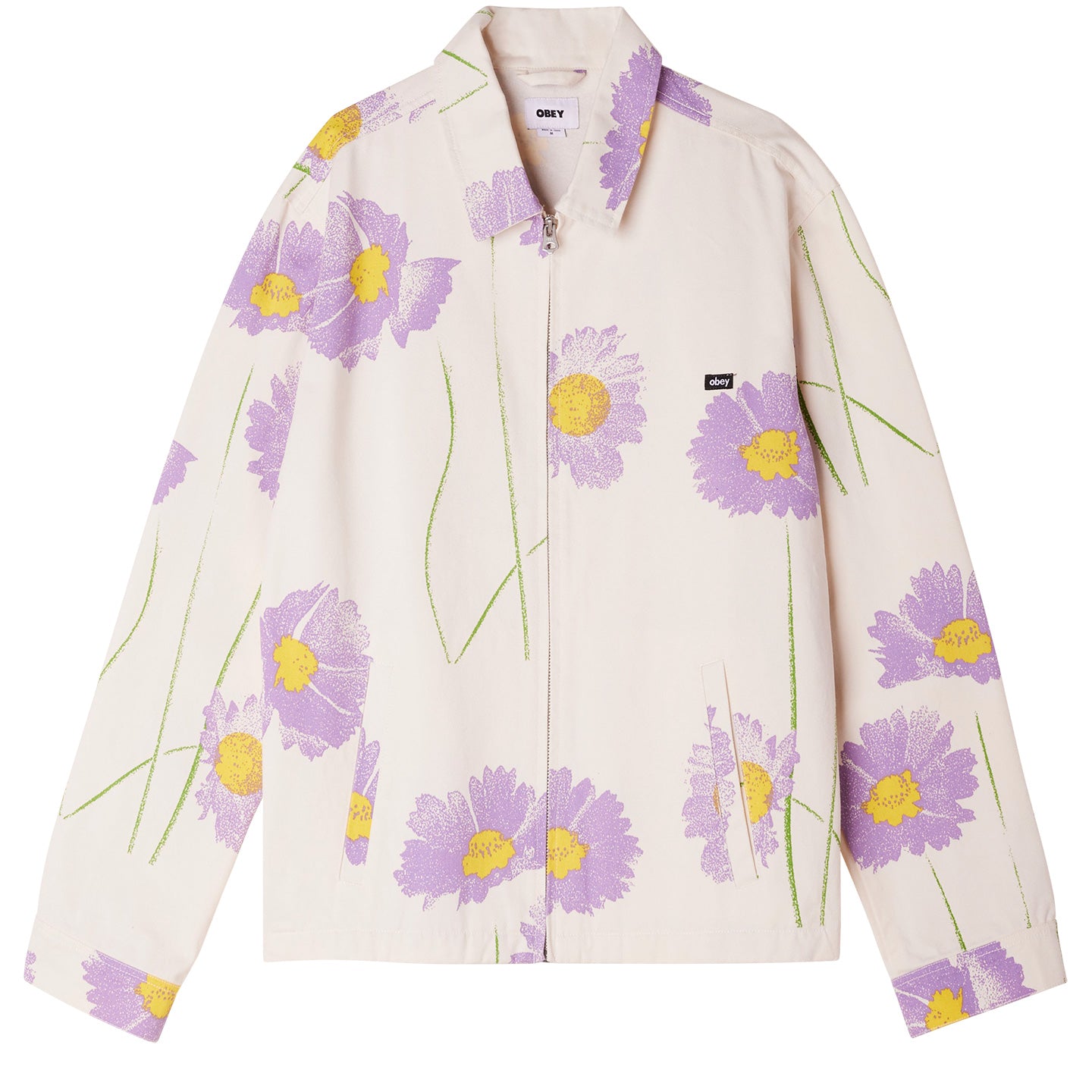 OBEY Pollen Jacket - Unbleached Multi
