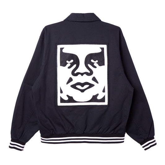 OBEY Icon Face Varsity Jacket