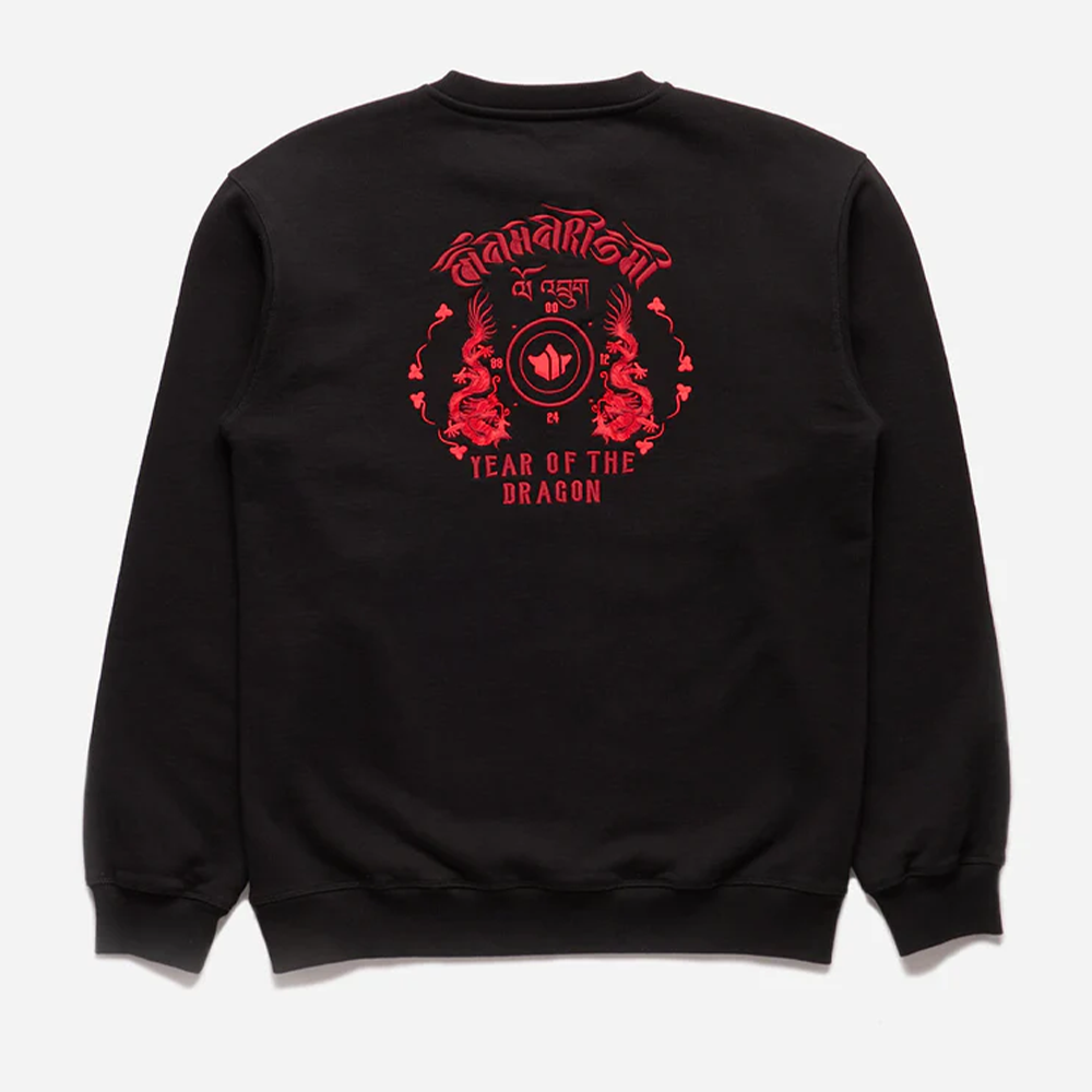 Maharishi Dragon Anniversary Crew - Black