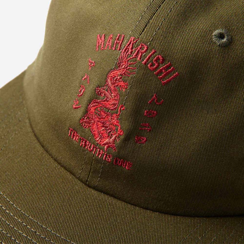 Maharishi Dragon Anniversary Cap - Olive