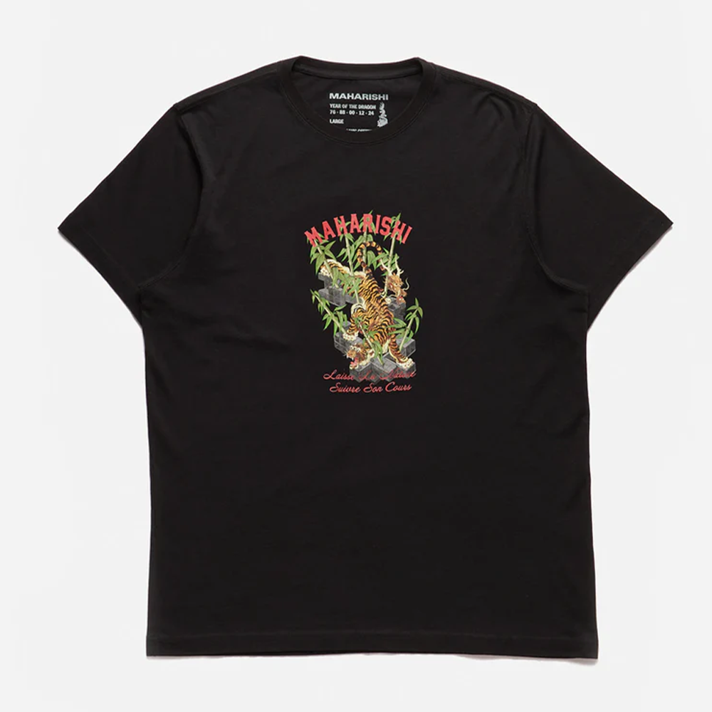 Maharishi Take Tora T-Shirt - Black