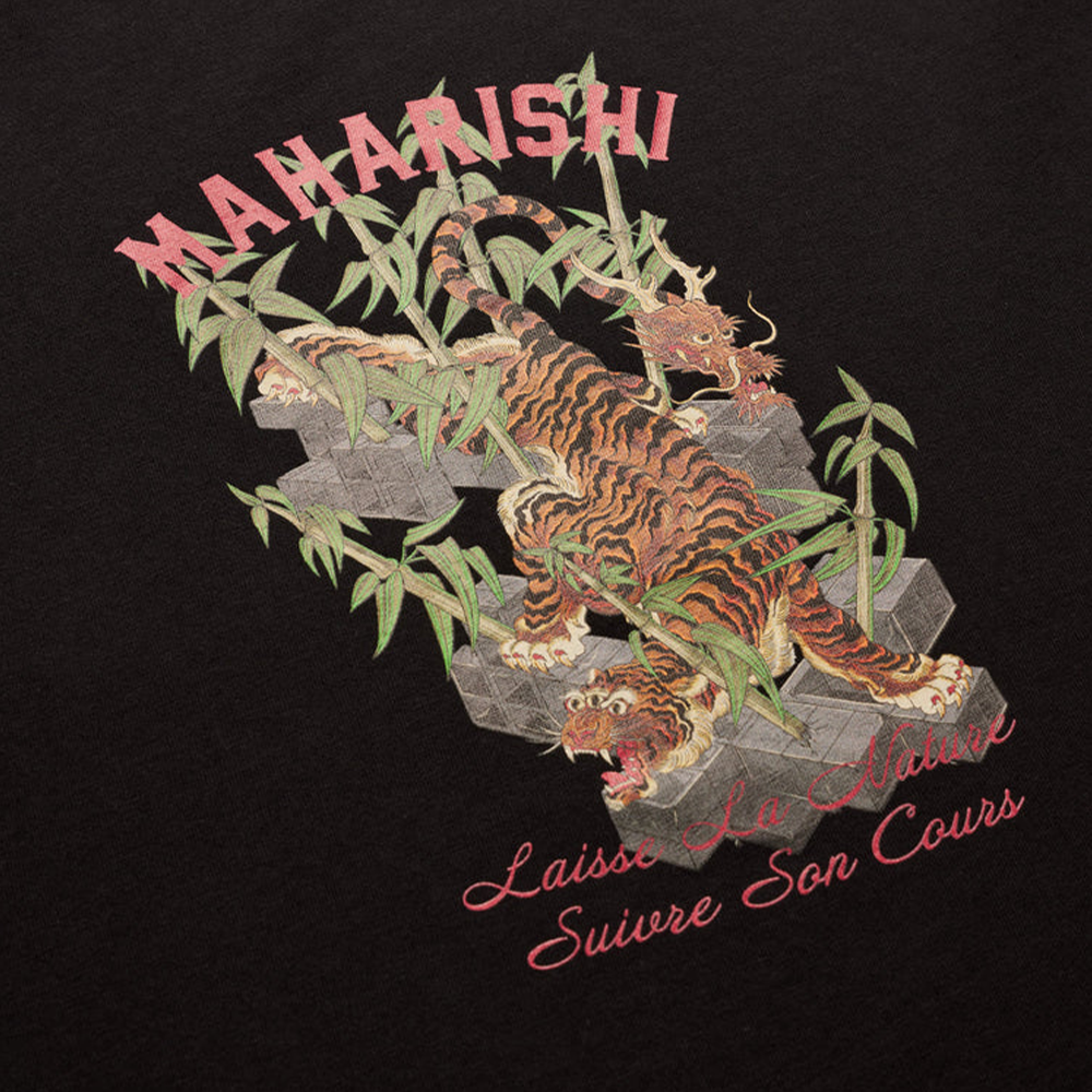 Maharishi Take Tora T-Shirt - Black