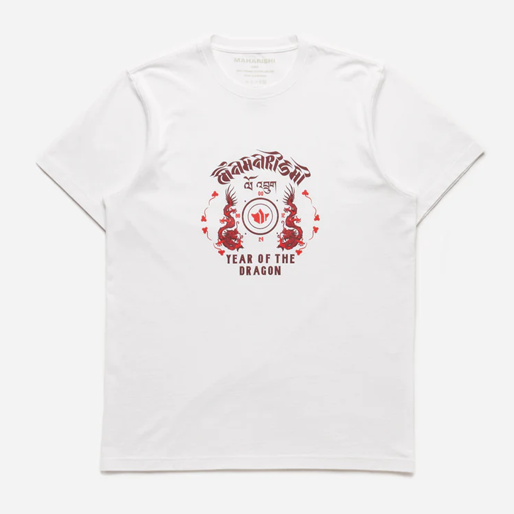 Maharishi Dragon Anniversary T-Shirt - White