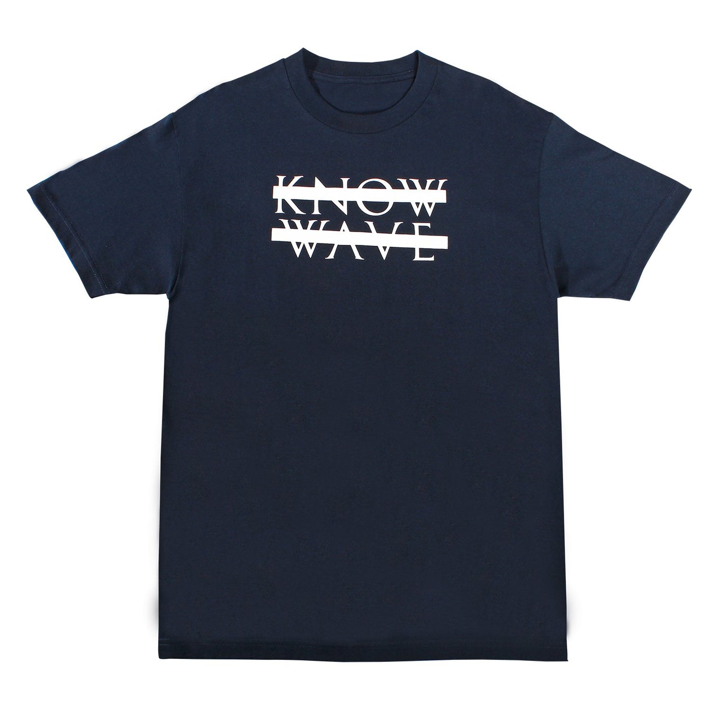 Know Wave Tonal Wavelength T-Shirt - Navy