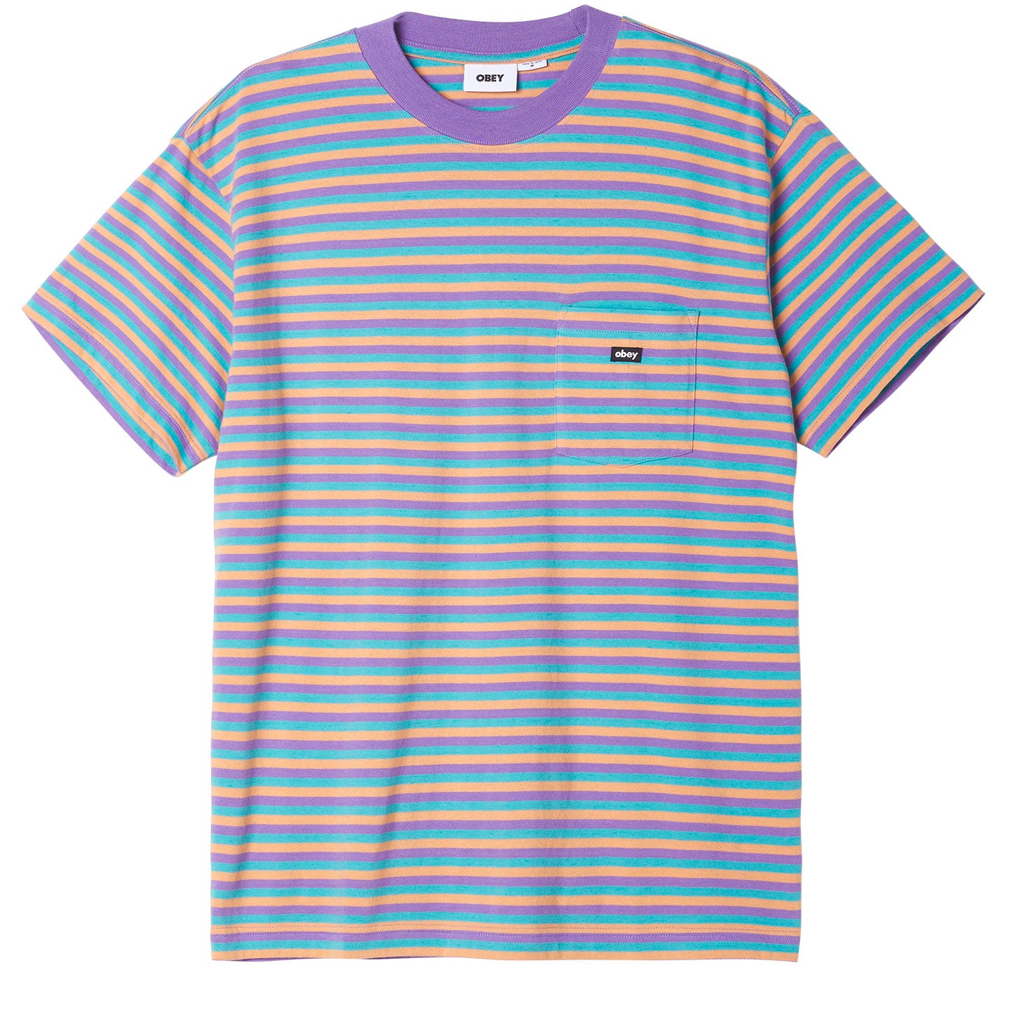 OBEY River Stripe Pocket T-Shirt