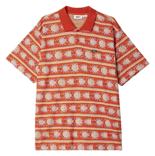 OBEY Bugs Jacquard Polo
